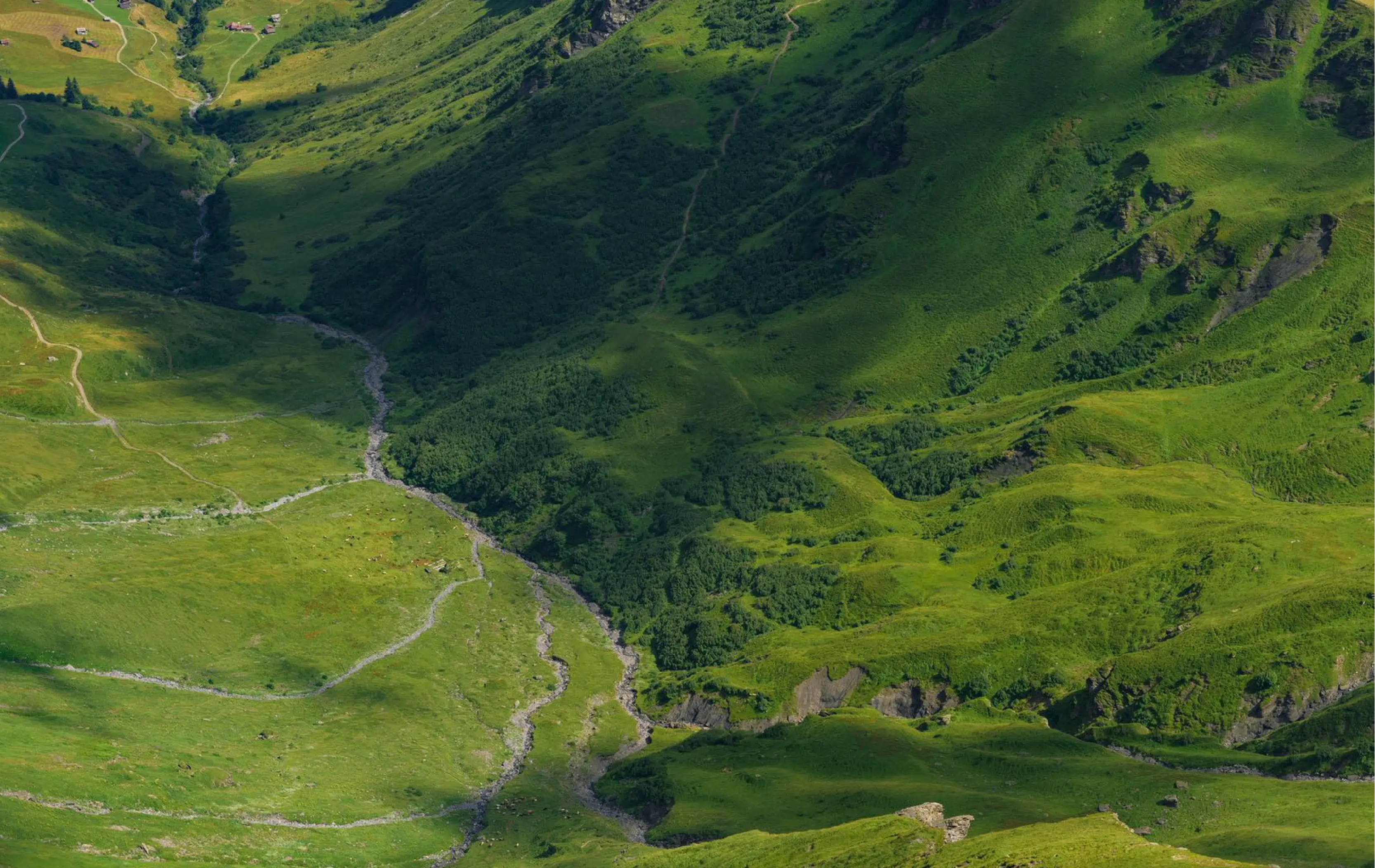 Wunderschöne Berglandschaft